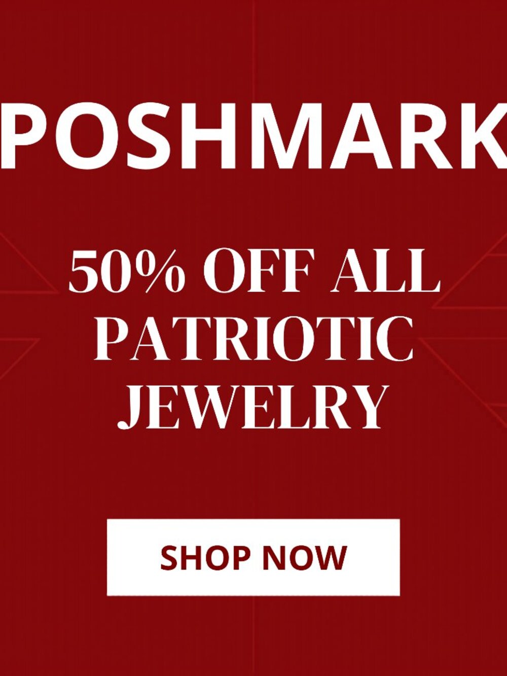 50% OFF ALL PATRIOTIC JEWELRY, JUST HIT "LIKE" AND I'LL SEND YOU THE OFFER